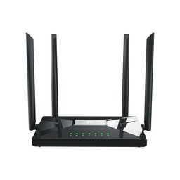 Netis NC65 AC1200 Wireless Dual Band Gigabit Router, will offer you simultaneous dual band connection with 2.4GHz 300Mbps and 5GHz 867Mbps connections, Supports IPV 6 and Warranty 1 year.
